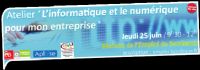 Atelier « L’informatique et le numérique pour mon entreprise ». Le vendredi 26 juin 2015 à Bordeaux. Gironde.  09H30